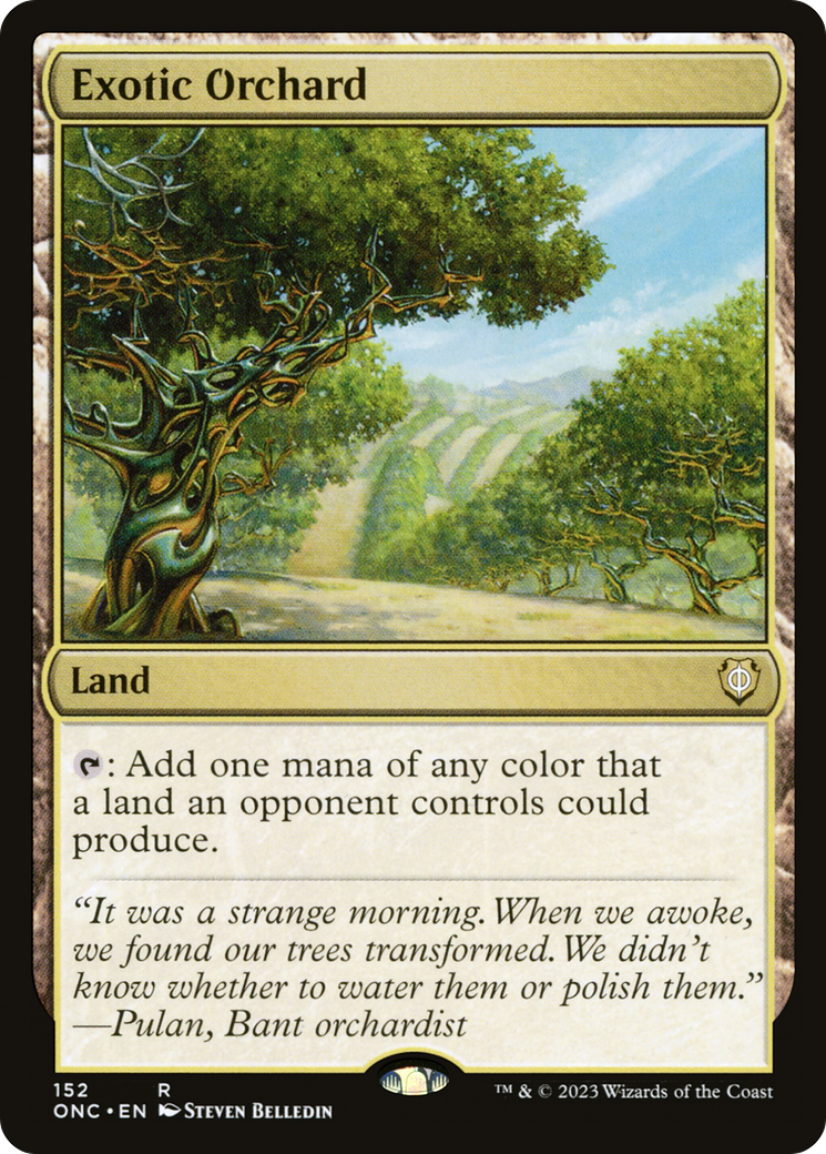 Exotic Orchard [Phyrexia: All Will Be One Commander] | Tabernacle Games
