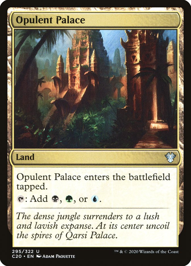 Opulent Palace [Commander 2020] | Tabernacle Games