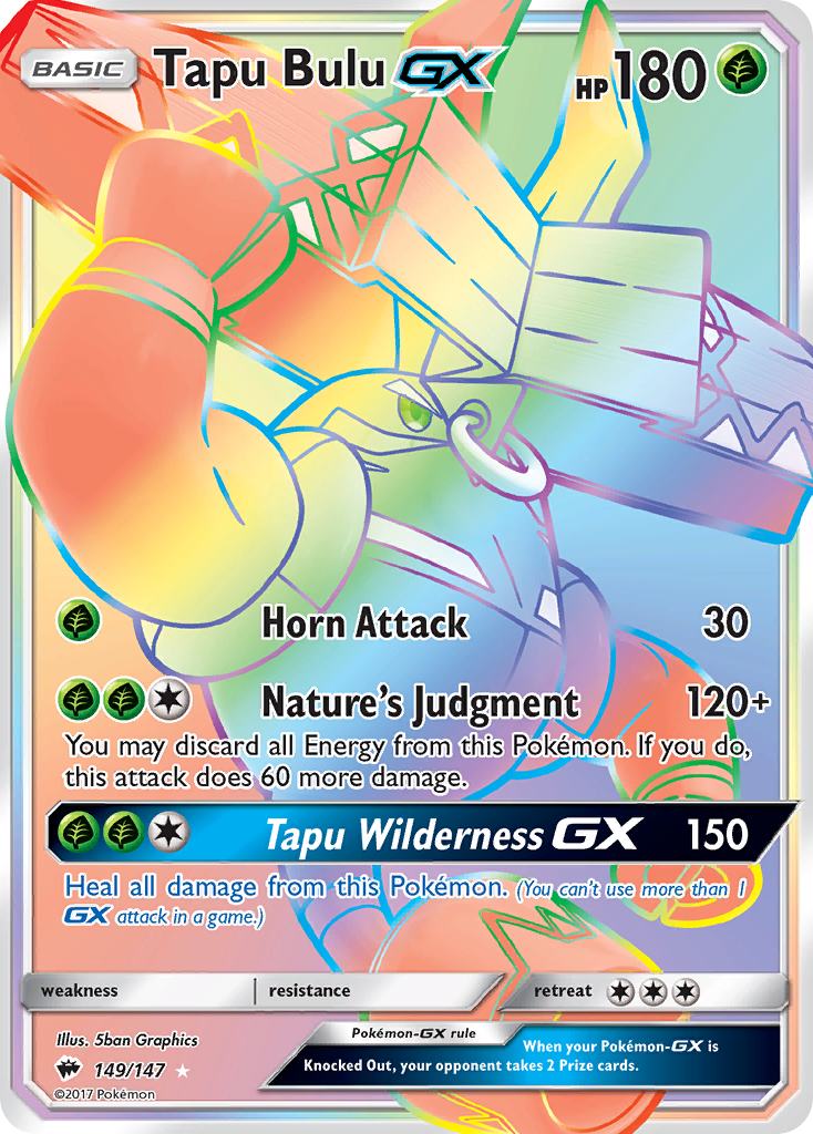 Tapu Bulu GX (149/147) [Sun & Moon: Burning Shadows] | Tabernacle Games