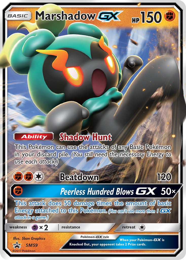 Marshadow GX (SM59) [Sun & Moon: Black Star Promos] | Tabernacle Games