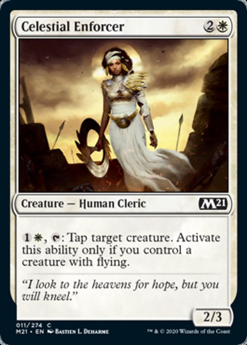 Celestial Enforcer [Core Set 2021] | Tabernacle Games