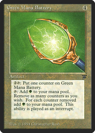 Green Mana Battery [Legends] | Tabernacle Games