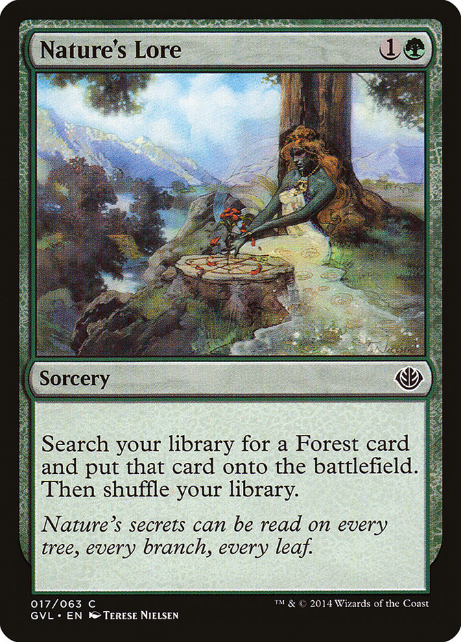 Nature's Lore (Garruk vs. Liliana) [Duel Decks Anthology] | Tabernacle Games
