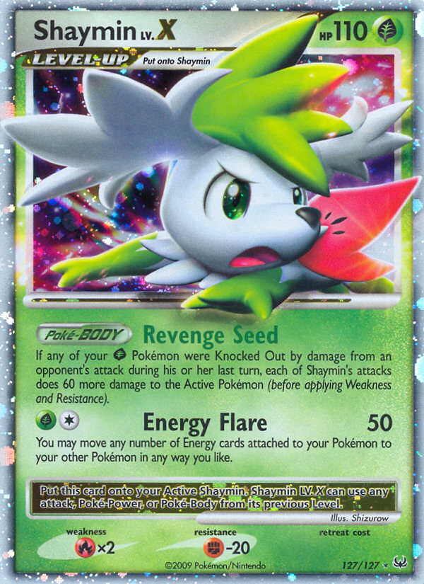 Shaymin LV.X (127/127) [Platinum: Base Set] | Tabernacle Games