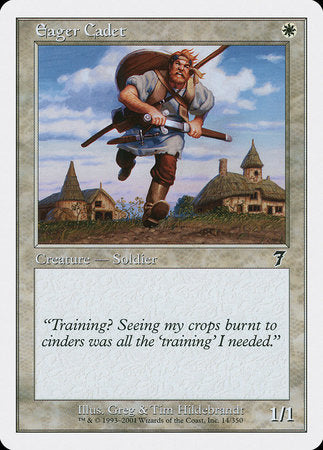 Eager Cadet [Seventh Edition] | Tabernacle Games