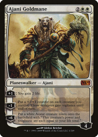 Ajani Goldmane [Magic 2010] | Tabernacle Games