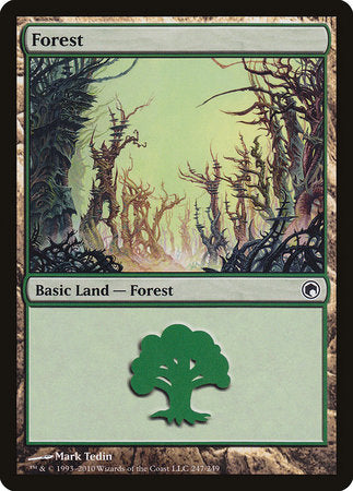 Forest (247) [Scars of Mirrodin] | Tabernacle Games
