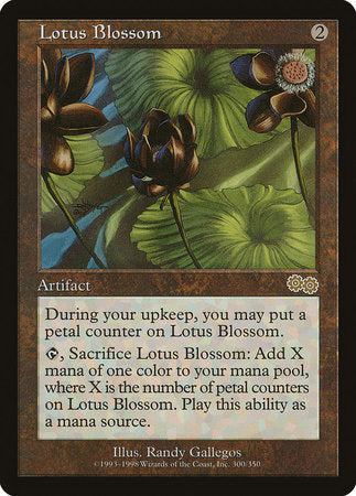 Lotus Blossom [Urza's Saga] | Tabernacle Games