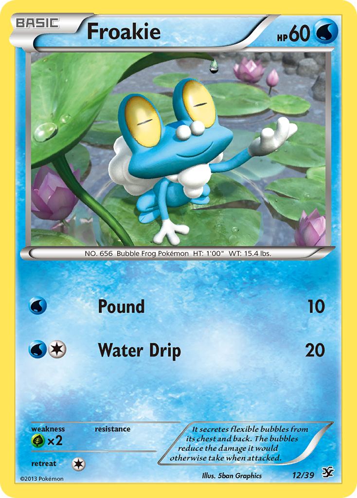 Froakie (12/39) [XY: Kalos Starter Set] | Tabernacle Games