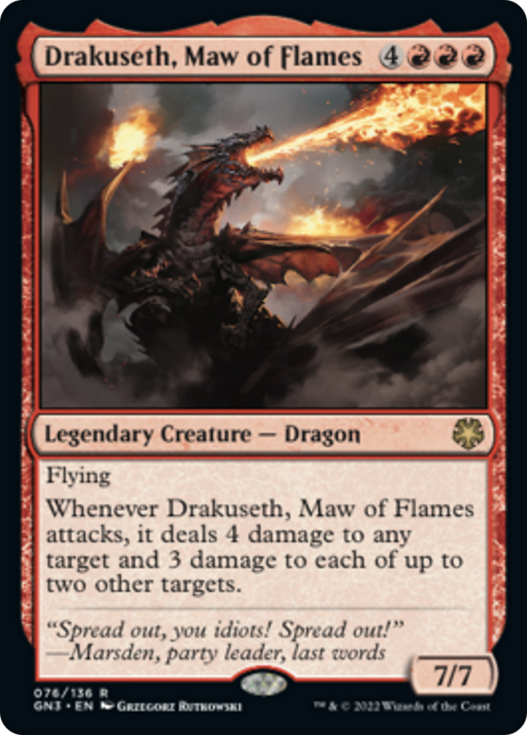 Drakuseth, Maw of Flames [Game Night: Free-for-All] | Tabernacle Games