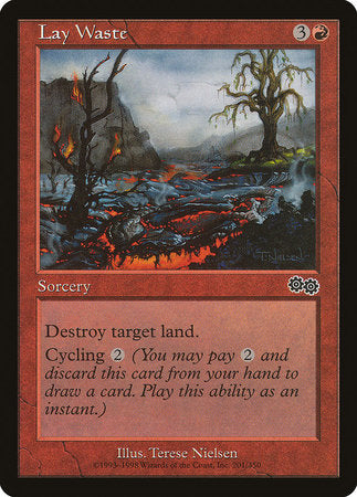 Lay Waste [Urza's Saga] | Tabernacle Games