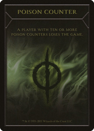 Poison Counter Token [New Phyrexia Tokens] | Tabernacle Games