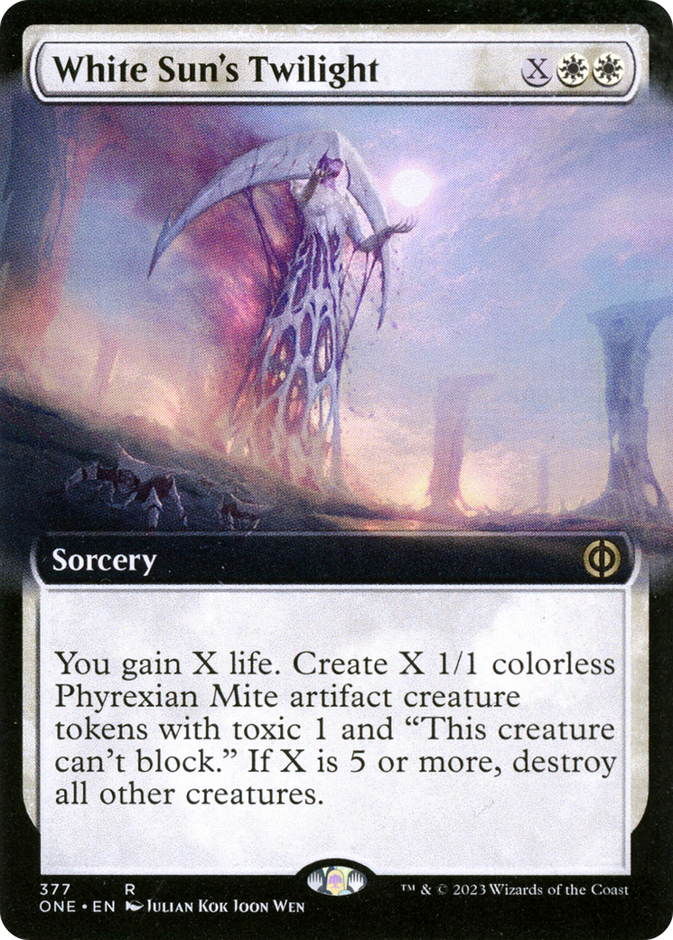 White Sun's Twilight (Extended Art) [Phyrexia: All Will Be One] | Tabernacle Games