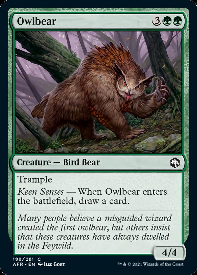 Owlbear [Dungeons & Dragons: Adventures in the Forgotten Realms] | Tabernacle Games