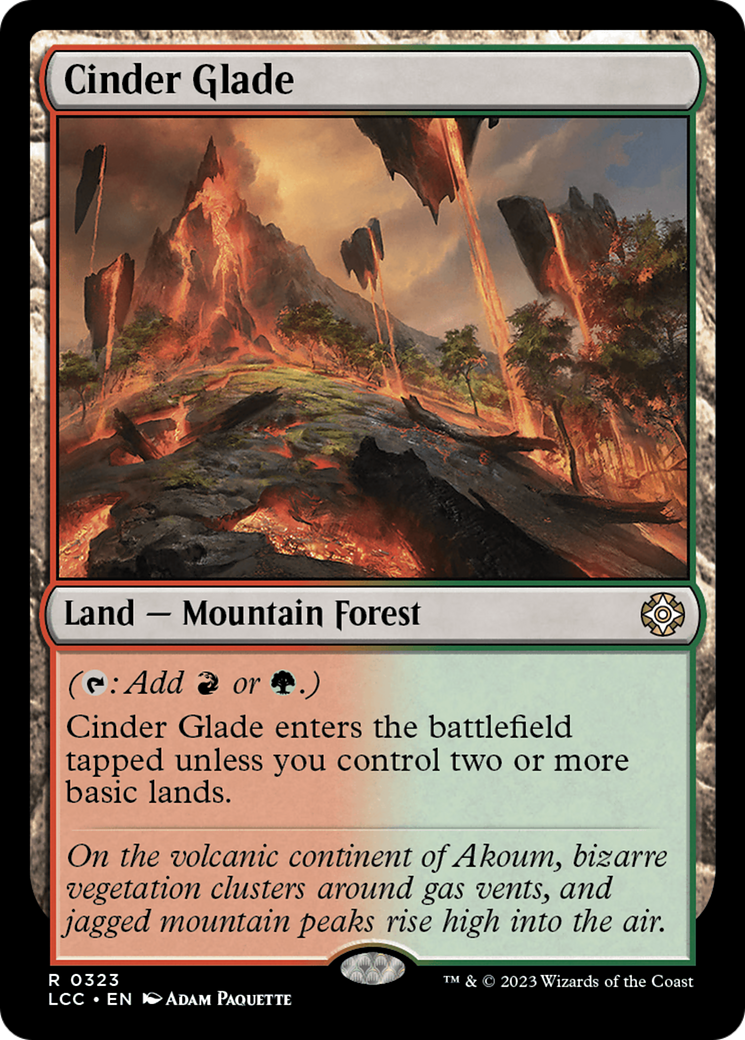 Cinder Glade [The Lost Caverns of Ixalan Commander] | Tabernacle Games