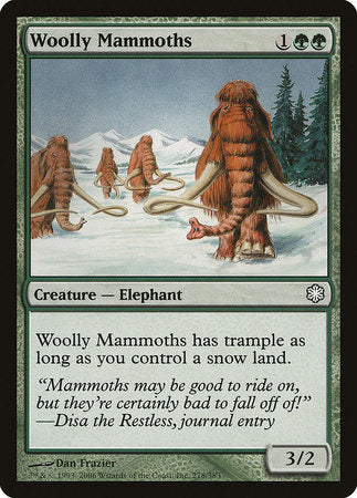 Woolly Mammoths [Coldsnap Theme Decks] | Tabernacle Games