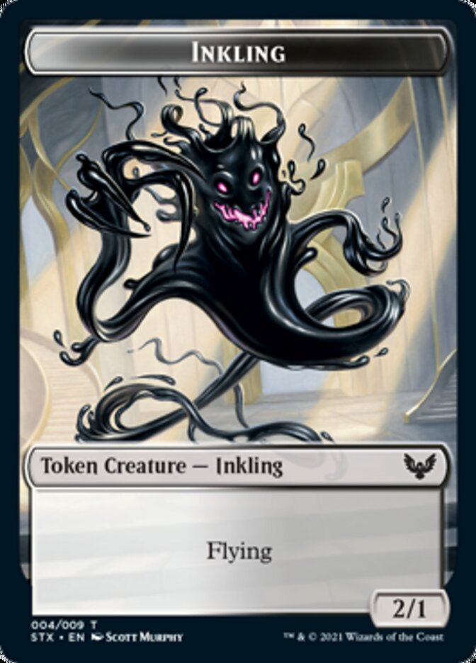 Inkling Token [Strixhaven: School of Mages Tokens] | Tabernacle Games