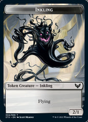 Inkling // Treasure Token [Strixhaven: School of Mages Tokens] | Tabernacle Games