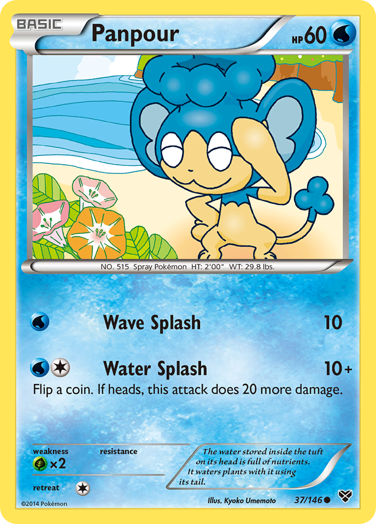 Panpour (37/146) [XY: Base Set] | Tabernacle Games