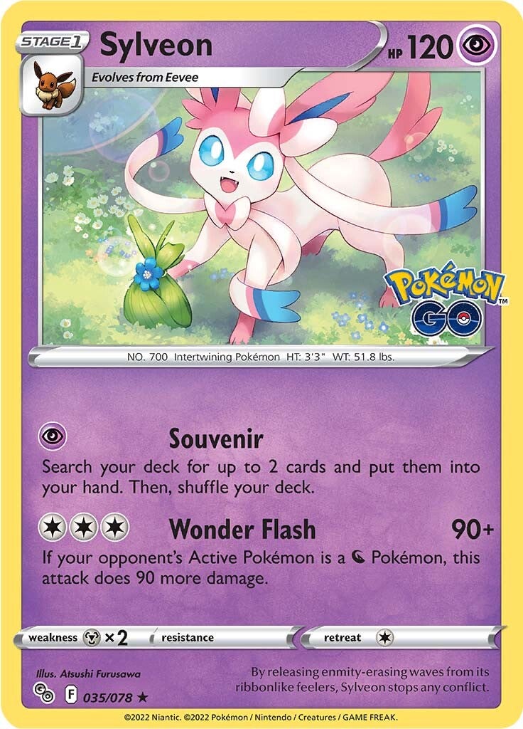 Sylveon (035/078) [Pokémon GO] | Tabernacle Games