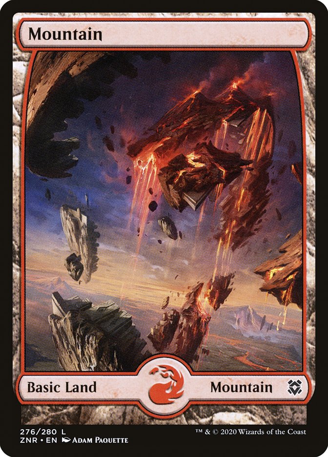 Mountain (276) [Zendikar Rising] | Tabernacle Games