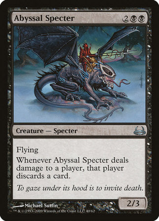 Abyssal Specter [Duel Decks: Divine vs. Demonic] | Tabernacle Games