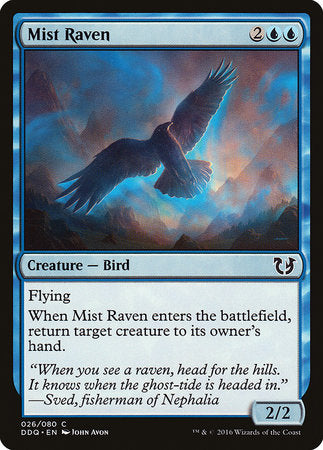 Mist Raven [Duel Decks: Blessed vs. Cursed] | Tabernacle Games