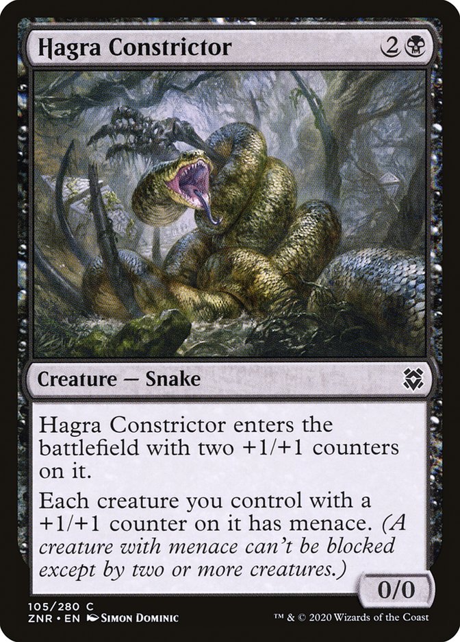 Hagra Constrictor [Zendikar Rising] | Tabernacle Games