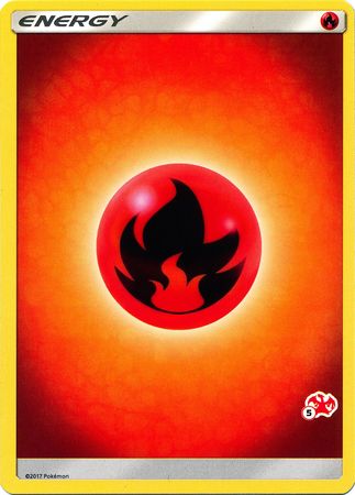 Fire Energy (Charizard Stamp #5) [Battle Academy 2020] | Tabernacle Games