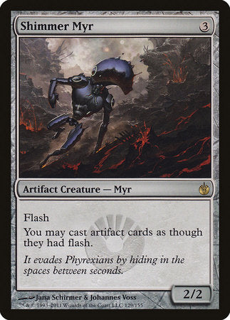 Shimmer Myr [Mirrodin Besieged] | Tabernacle Games