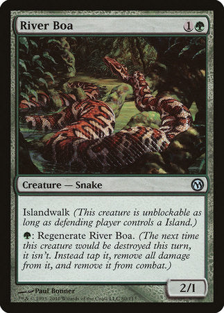 River Boa [Duels of the Planeswalkers] | Tabernacle Games