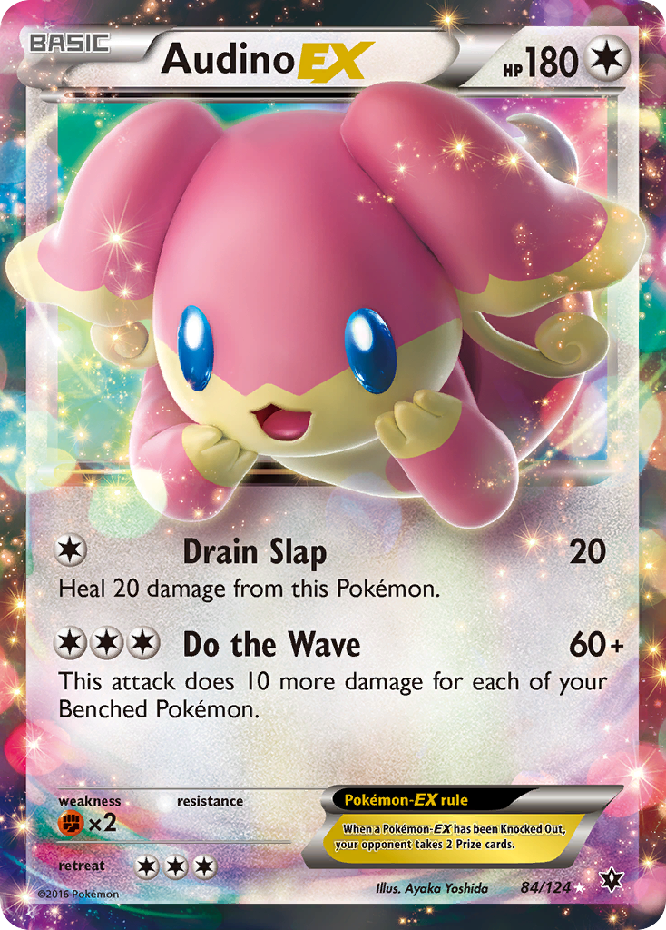 Audino EX (84/124) [XY: Fates Collide] | Tabernacle Games