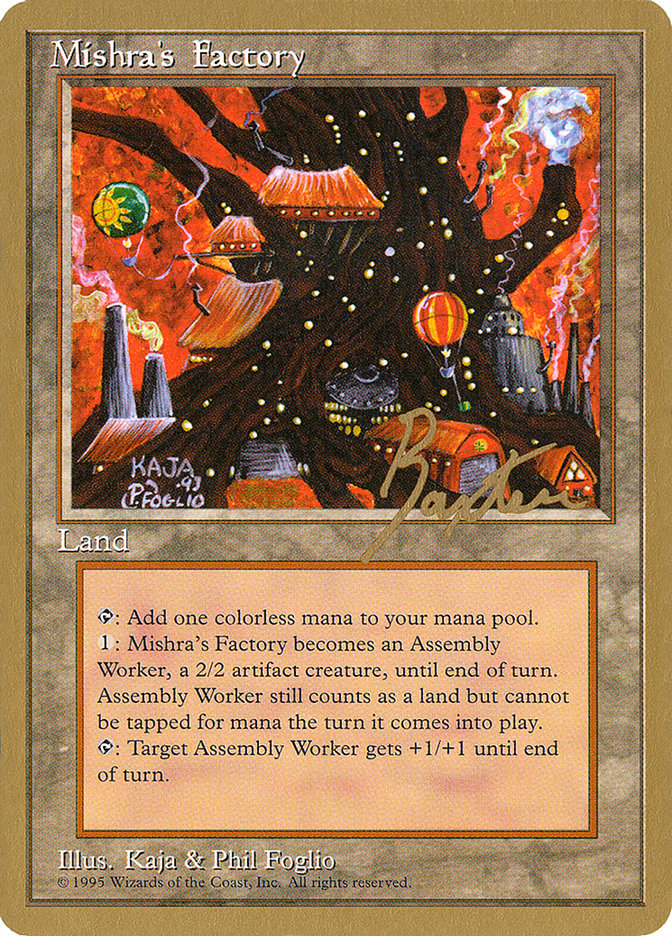 Mishra's Factory (George Baxter) [Pro Tour Collector Set] | Tabernacle Games