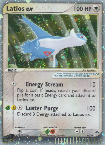 Latios ex (94/97) [EX: Dragon] | Tabernacle Games