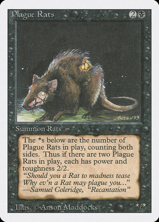 Plague Rats [Revised Edition] | Tabernacle Games