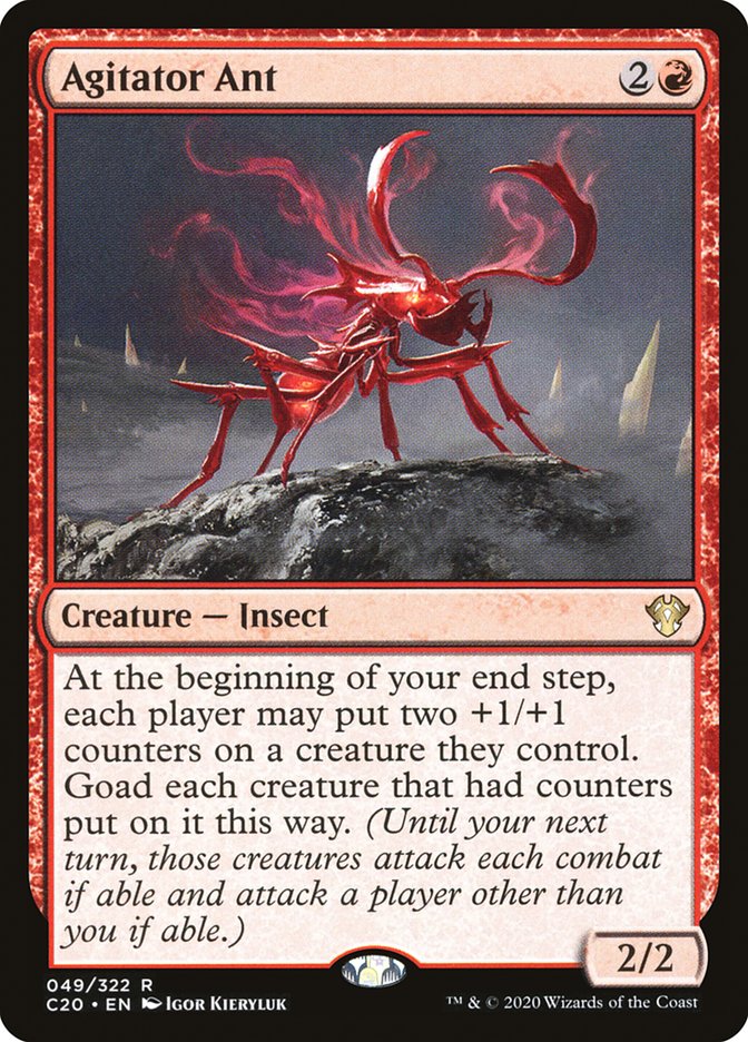 Agitator Ant [Commander 2020] | Tabernacle Games