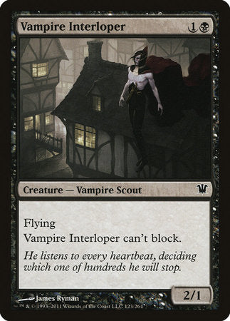 Vampire Interloper [Innistrad] | Tabernacle Games