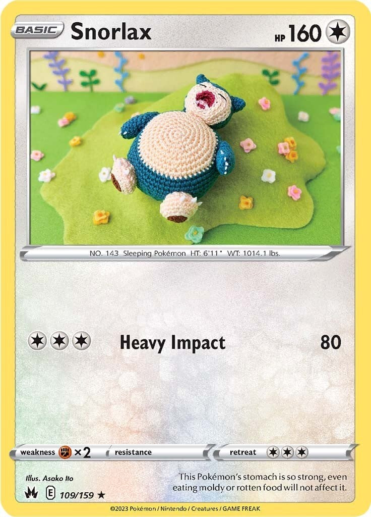 Snorlax (109/159) [Sword & Shield: Crown Zenith] | Tabernacle Games