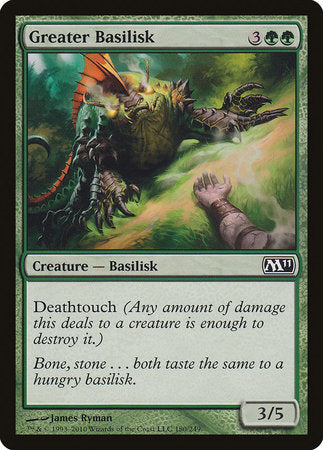 Greater Basilisk [Magic 2011] | Tabernacle Games