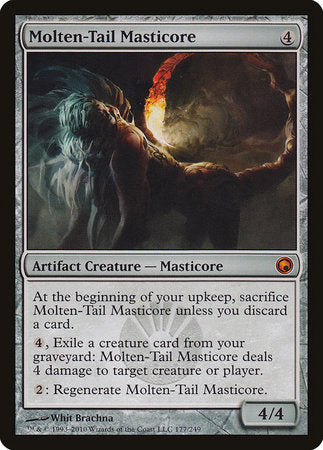 Molten-Tail Masticore [Scars of Mirrodin] | Tabernacle Games