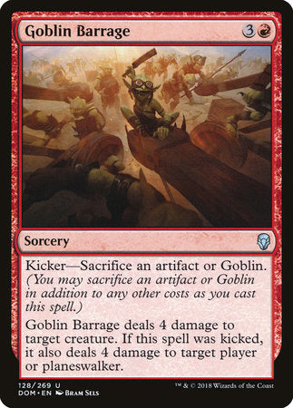 Goblin Barrage [Dominaria] | Tabernacle Games