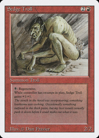 Sedge Troll [Revised Edition] | Tabernacle Games