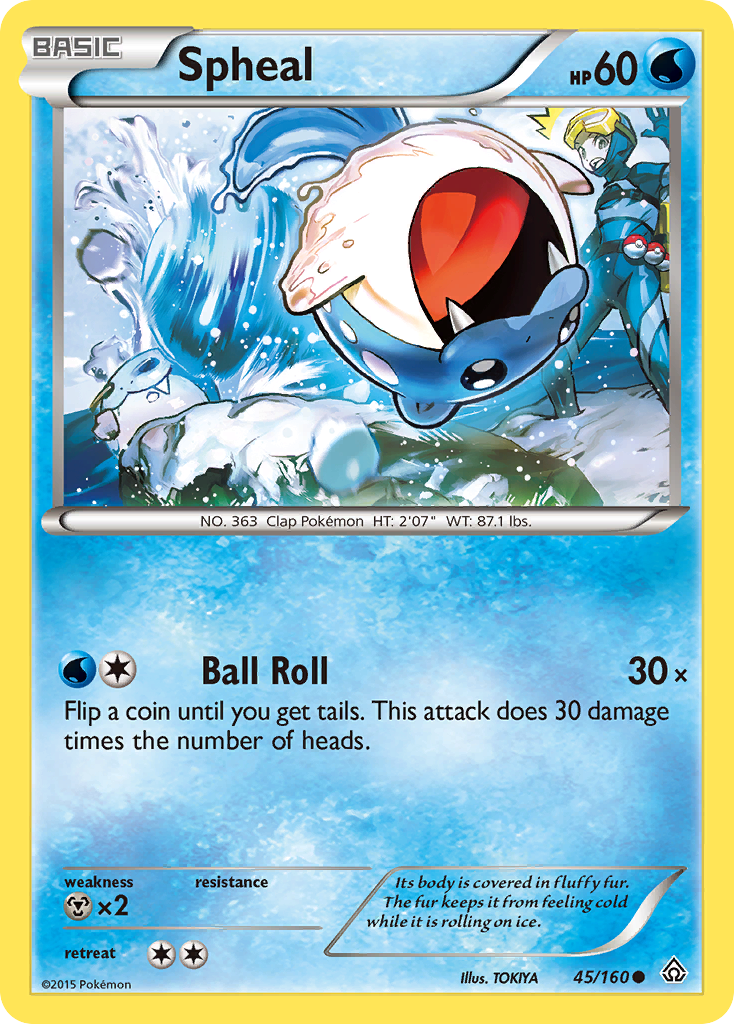 Spheal (45/160) [XY: Primal Clash] | Tabernacle Games