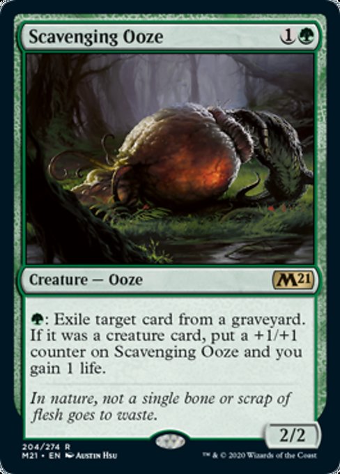 Scavenging Ooze [Core Set 2021] | Tabernacle Games