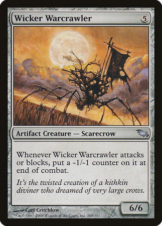 Wicker Warcrawler [Shadowmoor] | Tabernacle Games