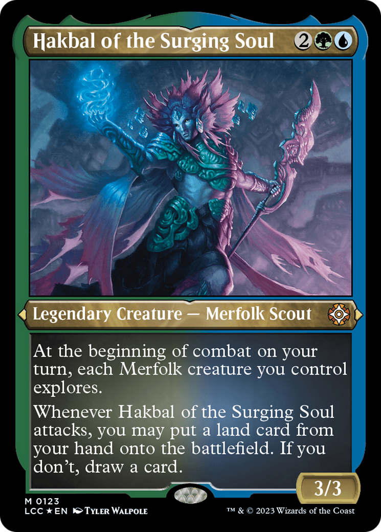 Hakbal of the Surging Soul (Display Commander) [The Lost Caverns of Ixalan Commander] | Tabernacle Games