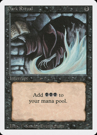 Dark Ritual [Revised Edition] | Tabernacle Games