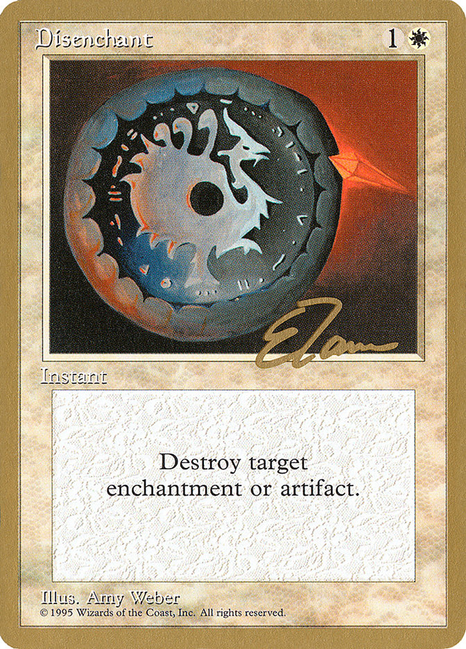Disenchant (Eric Tam) [Pro Tour Collector Set] | Tabernacle Games