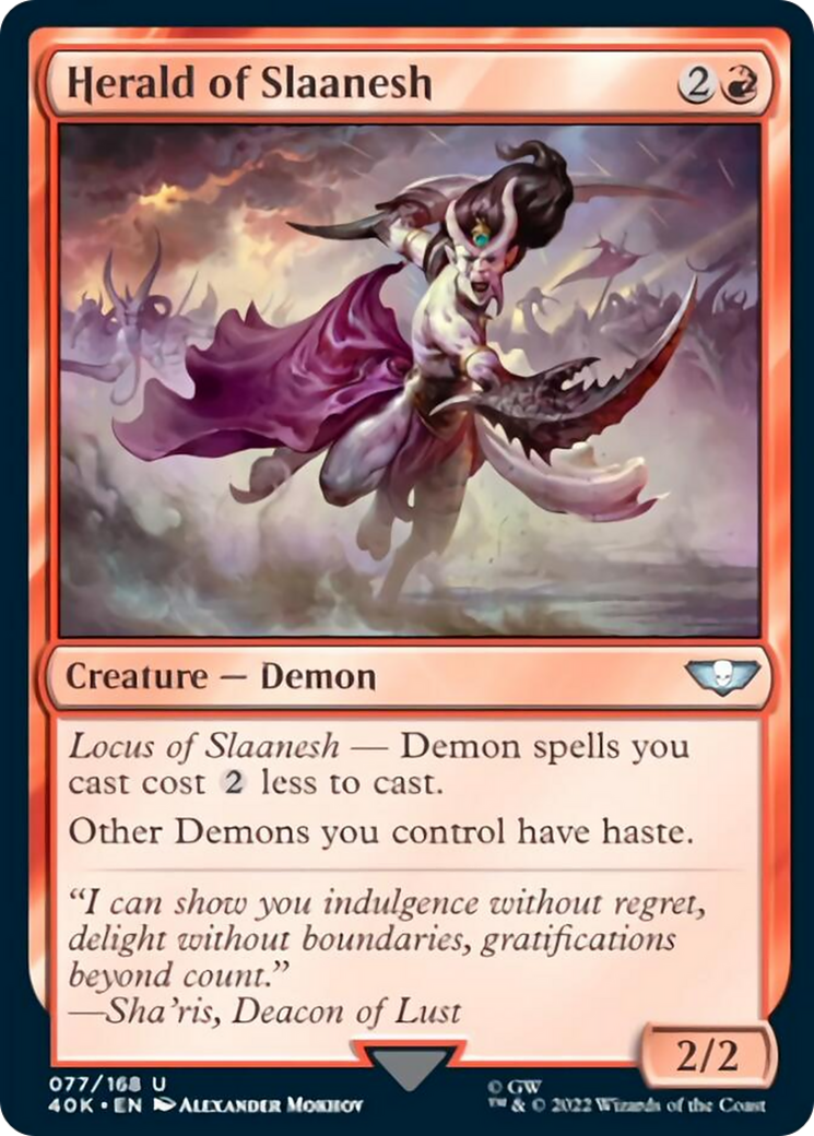Herald of Slaanesh [Universes Beyond: Warhammer 40,000] | Tabernacle Games