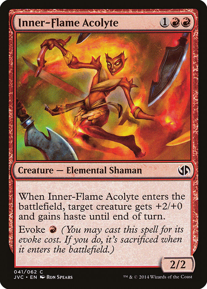 Inner-Flame Acolyte [Duel Decks Anthology] | Tabernacle Games